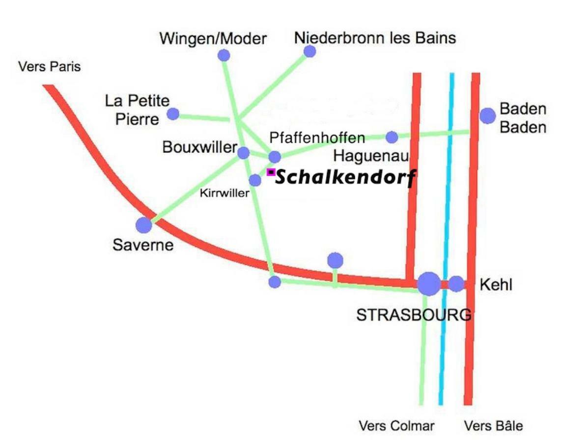 Le Gite Des Ecureuils Schalkendorf Exterior foto